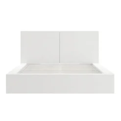 Nexera King Platform Bed with Headboard (78