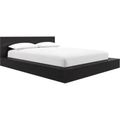Nexera King Platform Bed with Headboard (78