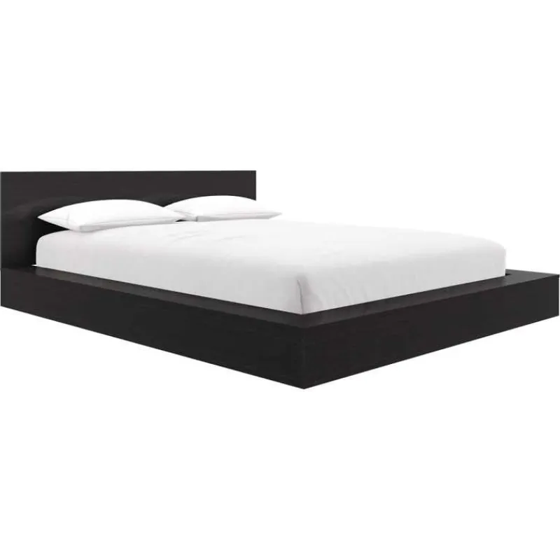 Nexera King Platform Bed with Headboard (78") -