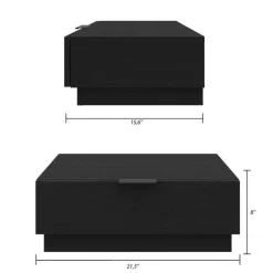 Nexera King Platform Bedroom Set (78