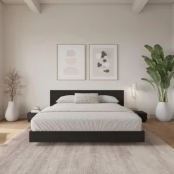 Nexera King Platform Bedroom Set (78