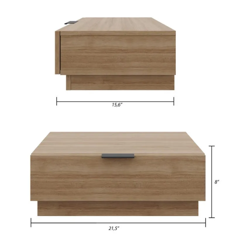 Nexera King Platform Bedroom Set (78") - 4 pcs -