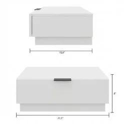 Nexera King Platform Bedroom Set (78
