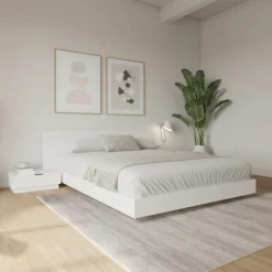 Nexera King Platform Bedroom Set (78