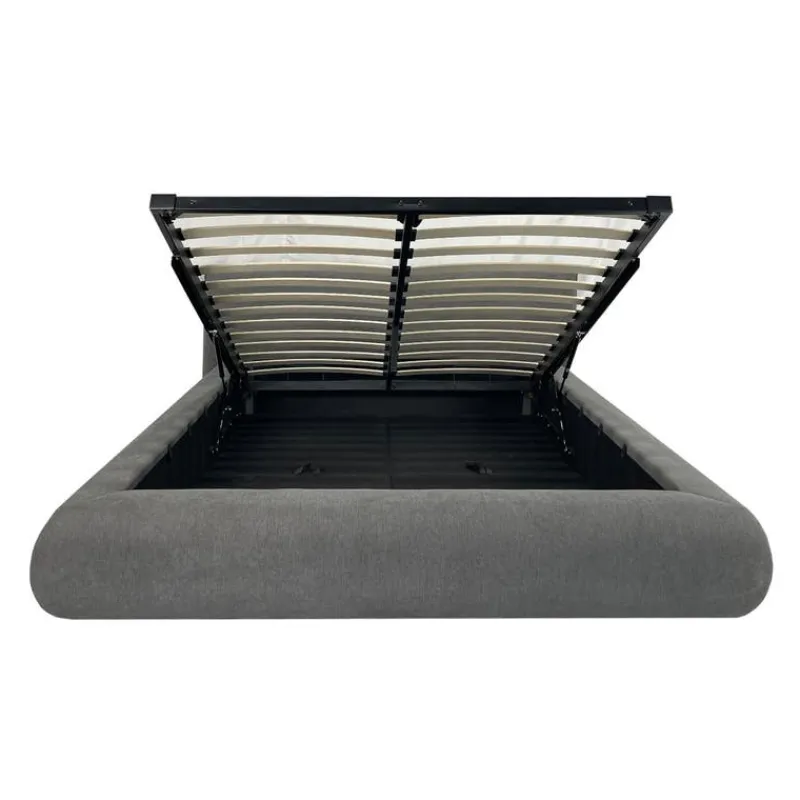 King Upholstered Storage Bed - 78"