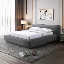 King Upholstered Storage Bed - 78