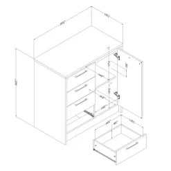 Meubles South Shore Kitchen Island - South Shore