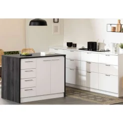 Meubles South Shore Kitchen Island - South Shore