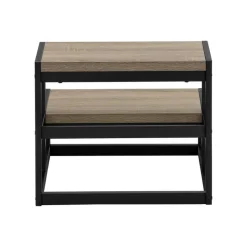 Monarch Ladder - 2 step stool / / black metal -