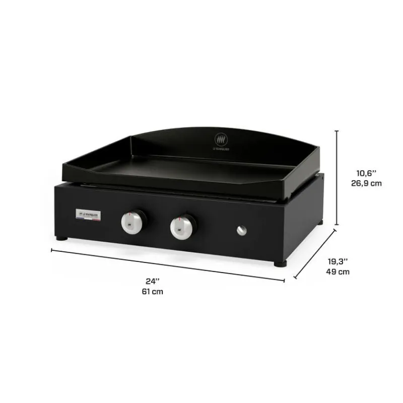 LEMAR Le Marquier Pure 260 Gas Plancha - 18 425 BTU