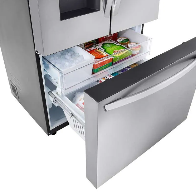 LG 26 Cu Ft 36 In Refrigerator Bottom Freezer, French door - LRFXC2606S