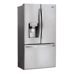 LG 28 Cu ft 36 In Refrigerator Bottom Freezer, French door - LHFS28XBS