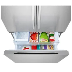 LG 25,1 Cu Ft 36 In Refrigerator Bottom Freezer, French door - LF25BZH42S