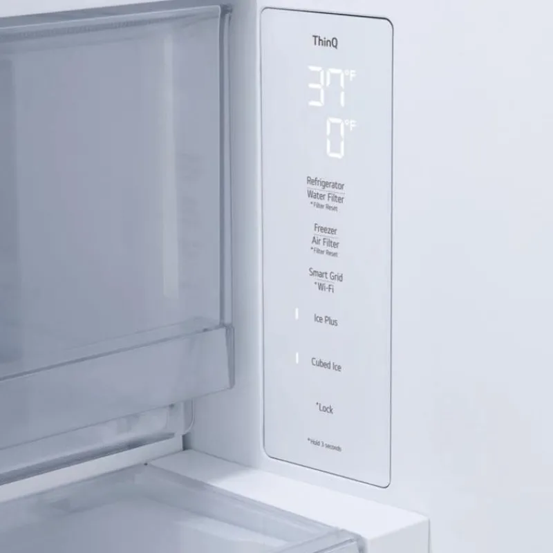 LG 25,1 Cu Ft 36 In Refrigerator Bottom Freezer, French door - LF25BZH42S