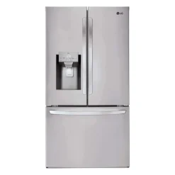 LG 28 Cu ft 36 In Refrigerator Bottom Freezer, French door - LRFS28XBS
