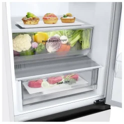 LG 13 Cu Ft 24 In Refrigerator Bottom Freezer - LB12C2000W
