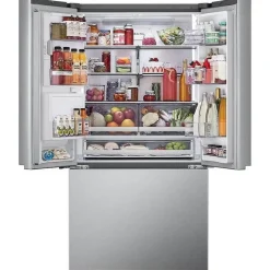 LG 30,7 Cu Ft 36 In Refrigerator Bottom Freezer, French door - LRYXS3106S