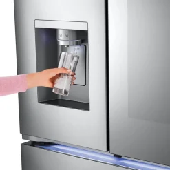LG 31 Cu Ft 36 In Refrigerator Bottom Freezer, French door - LRYKS3106S