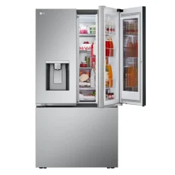 LG 31 Cu Ft 36 In Refrigerator Bottom Freezer, French door - LRYKS3106S