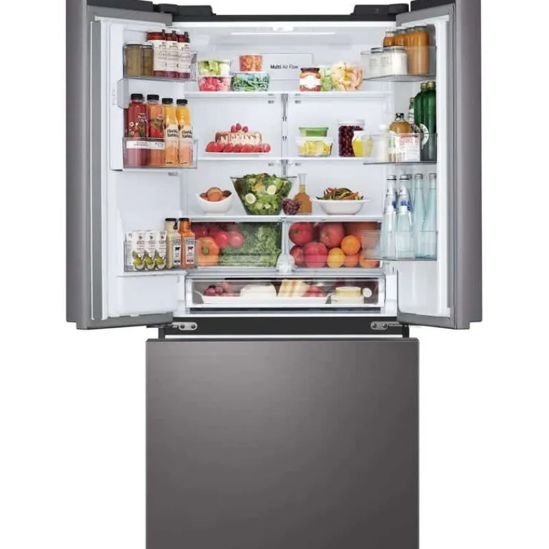 LG 25 Cu Ft 33 In Refrigerator Bottom Freezer, French door - LF25S6330D