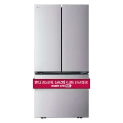 LG 21 Cu Ft 33 In Refrigerator Bottom Freezer, French door - LF21C6200S