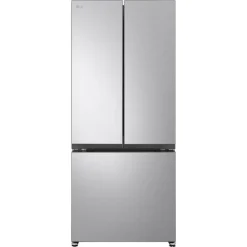 LG 18,2 Cu Ft 30 In Refrigerator Bottom Freezer, French door - LF18CO000S