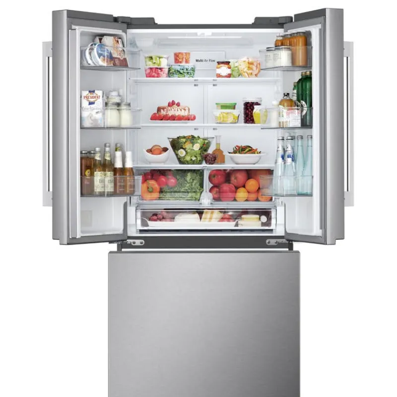 LG 25 Cu Ft 33 In Refrigerator Bottom Freezer, French door - LF25H6200S