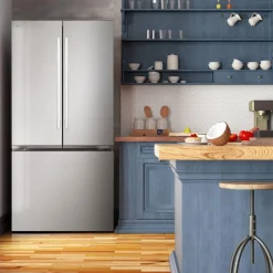 LG 25 Cu Ft 33 In Refrigerator Bottom Freezer, French door - LF25H6200S