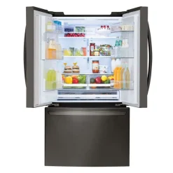 LG 28 Cu ft 36 In Refrigerator Bottom Freezer, French door - LRFS28XBD