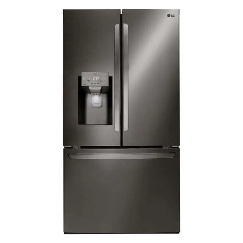LG 28 Cu ft 36 In Refrigerator Bottom Freezer, French door - LRFS28XBD