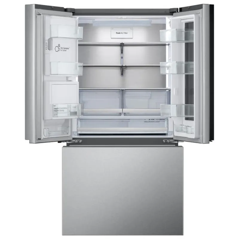 LG 26 Cu Ft 36 In Refrigerator Bottom Freezer, French door - LRYKC2606S