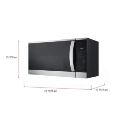 LG 1,8 Cu Ft Microwaves/Range Hood, , 300 - MVEM1825F
