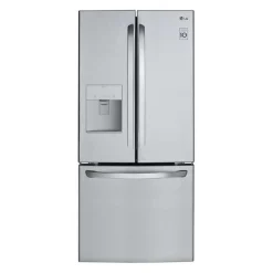 LG 30 in 22 Cu ft Refrigerator Bottom Freezer, French door - LRFWS2200S