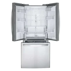 LG 30 in 22 Cu ft Refrigerator Bottom Freezer, French door - LRFWS2200S
