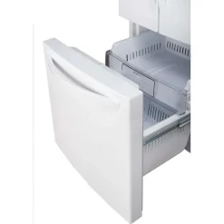 LG 30 in 21,8 Cu ft Refrigerator Bottom Freezer, French door - LRFNS2200W