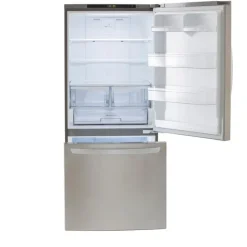 LG 30 in 22 Cu ft Refrigerator Bottom Freezer - LRDNS2200S