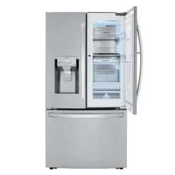 LG 36 in 30 Cu ft Refrigerator Bottom Freezer, French door - LRFDS3016S