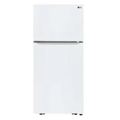 LG 30 in 20 cu ft Refrigerator Top Freezer - LTCS20020W