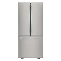LG 30 in 22 Cu ft Refrigerator Bottom Freezer, French door - LRFNS2200S