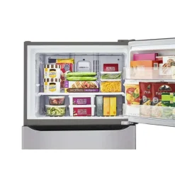 LG 30 in 20 cu ft Refrigerator Top Freezer - LTCS20020S