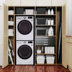 LG Compact Dryer Front-Load 24" - DLHC1455W