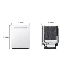LG Dishwasher Built-In 24" 52dB - LDFC2423W