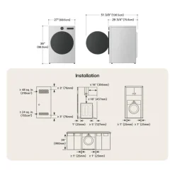 LG Dryer Front-Load 27" - DLEX6500B