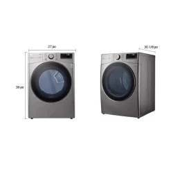 LG Dryer Front-Load 27" - DLEX3850V