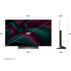 LG 48in Smart TV OLED UHD 4K - OLED48C5PUA