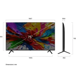 LG 75in Smart TV QNED UHD 4K - 75QNED92AUA
