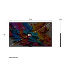 LG 86in Smart TV QNED UHD 4K - 86QNED9MAUA