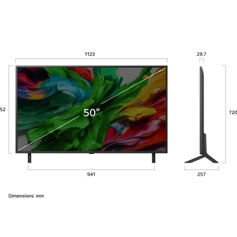 LG 50-inch Smart TV QNED UHD 4K - 50QNED85AUA