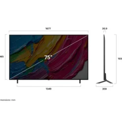 LG 75-inch Smart TV QNED UHD 4K - 75QNED80AUA