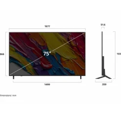 LG 75-inch Smart TV QNED UHD 4K - 75QNED82AUA